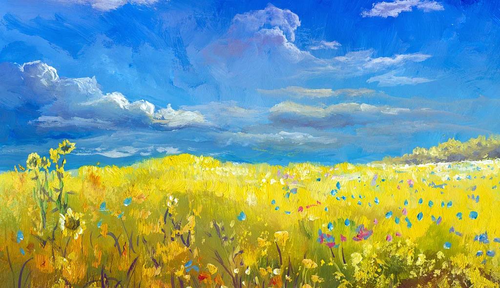 河畔有約丨解壓數(shù)字油畫，一起畫你想畫！